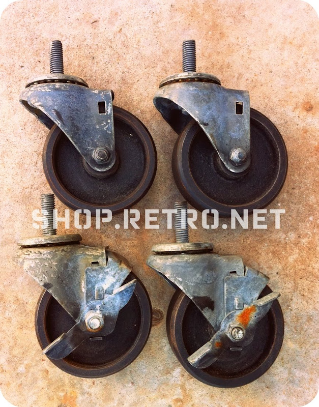 Antique Casters Vintage Industrial Furniture